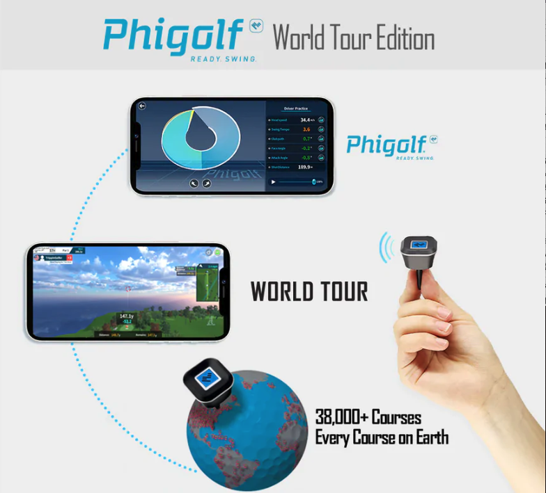 Phigolf World Tour: Top-Rated Golf Simulator with 38,000+ Courses