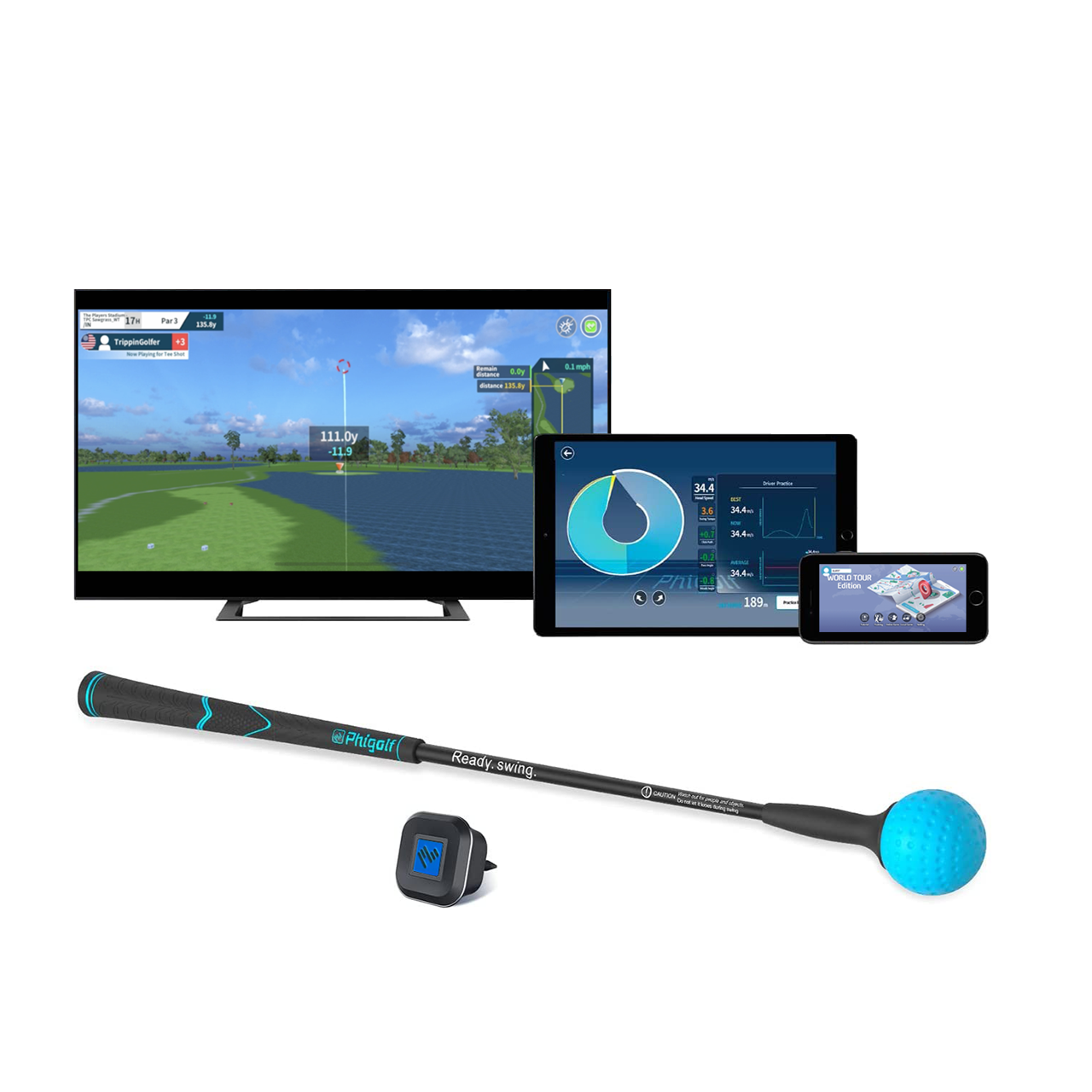 Phigolf World Tour: Top-Rated Golf Simulator with 38,000+ Courses