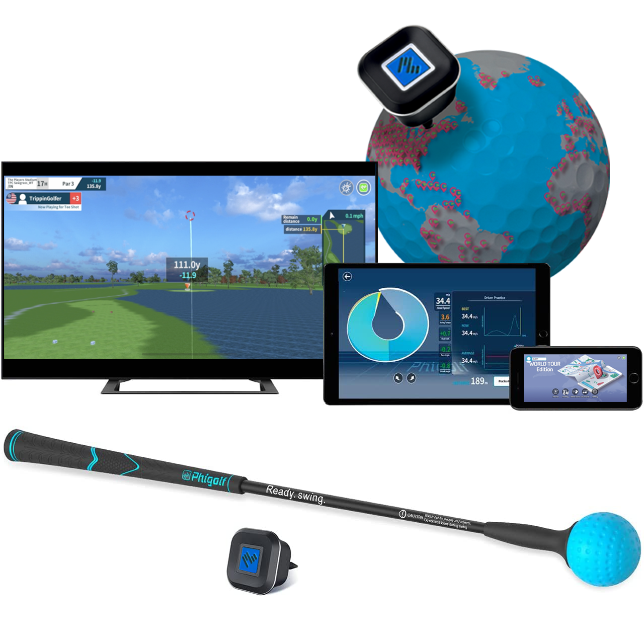 Phigolf World Tour Edition – 38K+ Courses – PhiNetworks Co.,Ltd