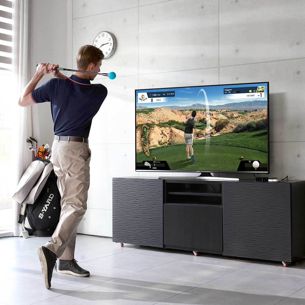 9-axis motion sensor and 3D swing analysis